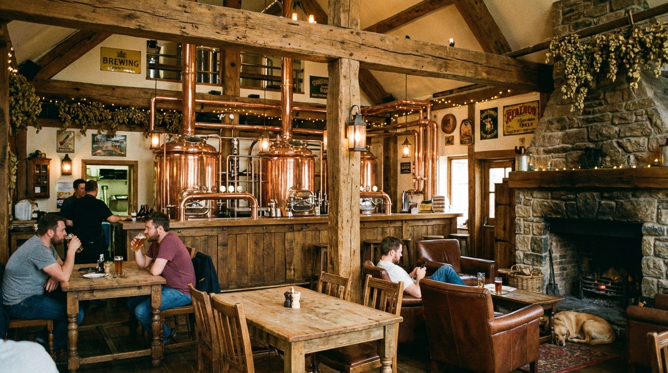 Idyllwild Brewpub Interior
