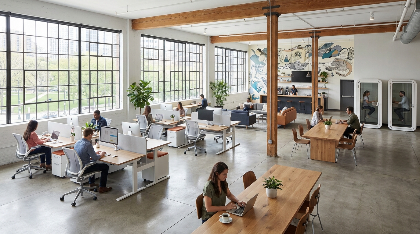 Open Plan Coworking